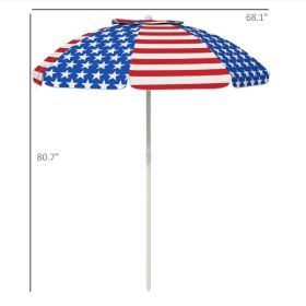 Ventilated And Foldable Beach Travel Umbrella