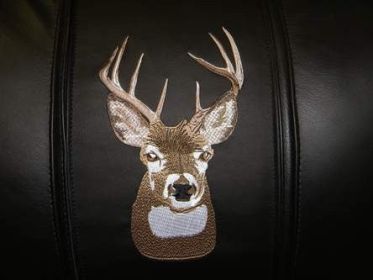 Deer-Head Logo Panel (Logo Panel Size: 30" Panel For All Other Chairs)